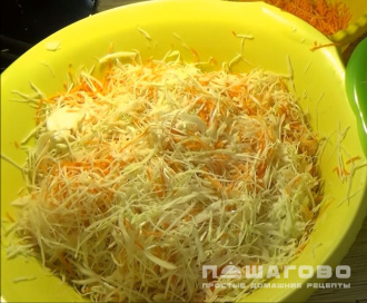 Фото приготовления рецепта: Квашеная капуста - шаг 4