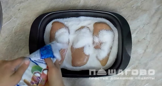 Фото приготовления рецепта: Бастурма из курицы - шаг 3