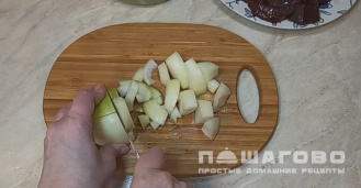 Фото приготовления рецепта: Печеночная колбаса - шаг 4