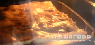 Фото приготовления рецепта: Лазанья с творогом - шаг 8