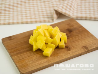 Фото приготовления рецепта: Капустняк с картошкой и рисом - шаг 3