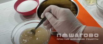 Фото приготовления рецепта: Воздушная заварная пастила из яблок с агар-агаром - шаг 6