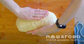 Фото приготовления рецепта: Торт «Наполеон» со сгущенным молоком - шаг 3