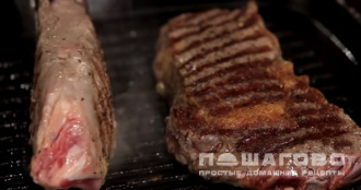 Фото приготовления рецепта: Правильный говяжий стейк - шаг 4