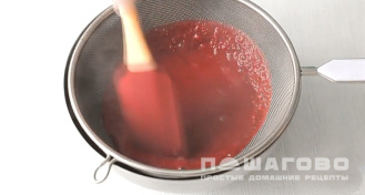 Фото приготовления рецепта: Мусс вишневый - шаг 5