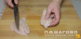 Фото приготовления рецепта: Клаб-сэндвич - шаг 2