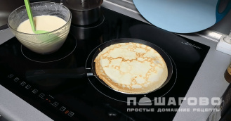 Фото приготовления рецепта: Блины из рисовой муки без глютена - шаг 2