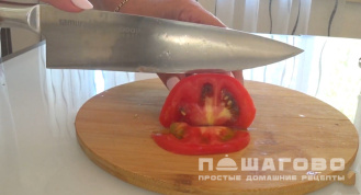 Фото приготовления рецепта: Пицца без теста - шаг 6