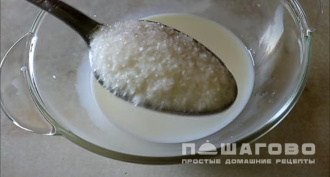 Фото приготовления рецепта: Сливочный мусс - шаг 2