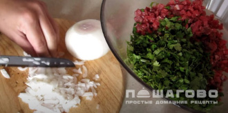 Фото приготовления рецепта: Хинкали со свининой - шаг 7