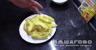 Фото приготовления рецепта: Пирог с айвой - шаг 3