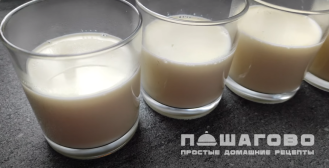 Фото приготовления рецепта: Апельсиновая панна-котта - шаг 4