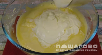 Фото приготовления рецепта: Чизкейк баскский - шаг 4