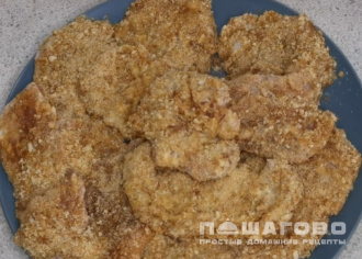 Фото приготовления рецепта: Шницель куриный - шаг 3