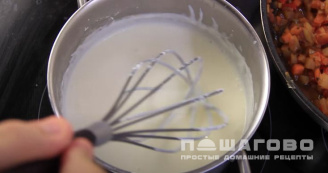 Фото приготовления рецепта: Овощная лазанья с кабачками - шаг 11