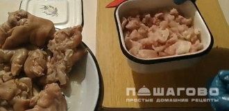 Фото приготовления рецепта: Холодец грузинский - шаг 5
