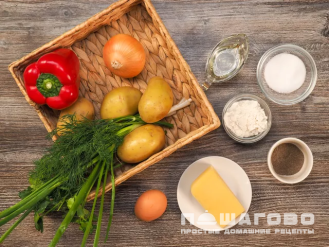 Фото приготовления рецепта: Запеканка на сковороде с жареным картофелем - шаг 1