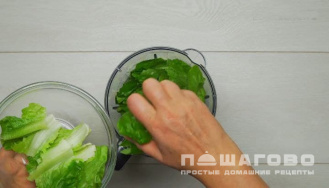 Фото приготовления рецепта: Смузи зеленый - шаг 1