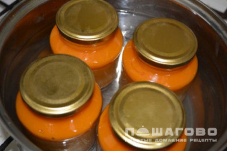 Фото приготовления рецепта: Готовим кабачковую икру с майонезом и мукой в блендере - шаг 5