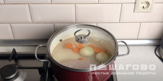 Фото приготовления рецепта: Паштет из куриной грудки - шаг 3