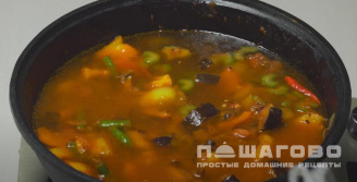 Фото приготовления рецепта: Лагман из говядины - шаг 6