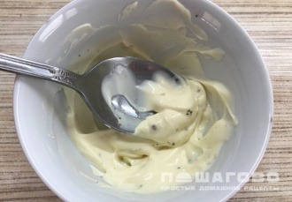 Фото приготовления рецепта: Японский картофельный салат - шаг 4