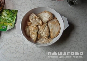 Фото приготовления рецепта: Мясо с инжиром - шаг 7