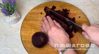 Фото приготовления рецепта: Росоли - финский винегрет - шаг 7