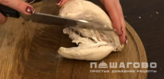 Фото приготовления рецепта: Оливье по-советски с куриной грудкой - шаг 3