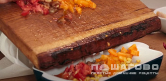 Фото приготовления рецепта: Запеканка из поленты - шаг 4