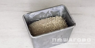 Фото приготовления рецепта: Черный хлеб - шаг 7