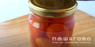 Фото приготовления рецепта: Помидоры с кориандром - шаг 7