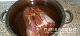 Фото приготовления рецепта: Заяц в духовке с картошкой - шаг 1