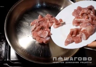 Фото приготовления рецепта: Овощное рагу с мясом - шаг 3