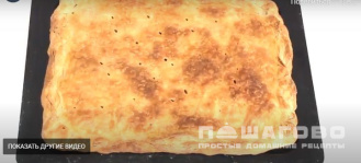 Фото приготовления рецепта: Пирог с мясом и картофелем - шаг 4
