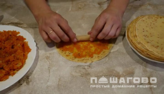 Фото приготовления рецепта: Начинка из тыквы для блинов - шаг 4