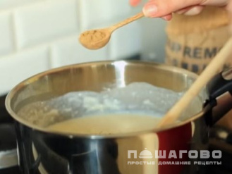 Фото приготовления рецепта: Лазанья с шампиньонами и сыром - шаг 4