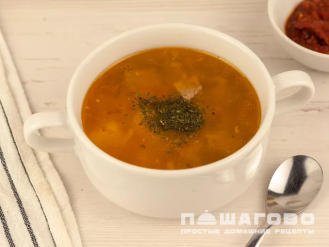 Фото приготовления рецепта: Харчо с курицей и картошкой - шаг 6