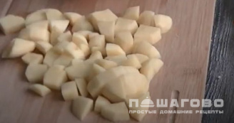 Фото приготовления рецепта: Борщ со свежей белокочанной капустой - шаг 3