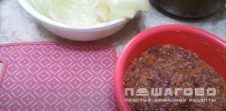 Фото приготовления рецепта: Голубцы с гречкой и куриной печенью - шаг 1