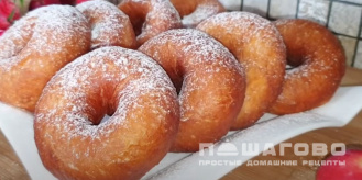 Фото приготовления рецепта: Пончики московские - шаг 9