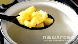 Фото приготовления рецепта: Суп из консервированного щавеля - шаг 1