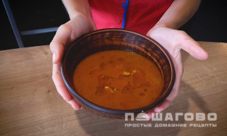 Фото приготовления рецепта: Горячий гаспачо в домашних условиях - шаг 4