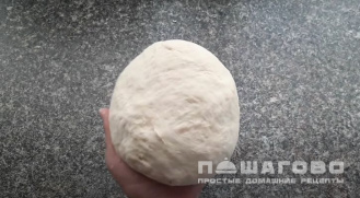 Фото приготовления рецепта: Пицца со свининой и ананасами - шаг 6