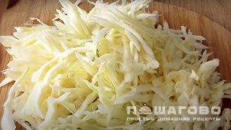 Фото приготовления рецепта: Щи по-монастырски постный суп - шаг 6