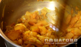 Фото приготовления рецепта: Полба с овощами - шаг 7