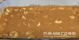 Фото приготовления рецепта: Пельмени запеченые - шаг 3