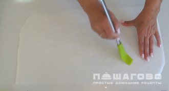 Фото приготовления рецепта: Пицца без теста - шаг 9