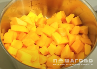 Фото приготовления рецепта: Конфеты из тыквы в кокосовой стружке - шаг 1