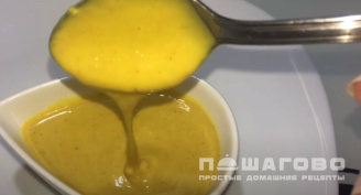 Фото приготовления рецепта: Американская горчица с медом и майонезом - шаг 4